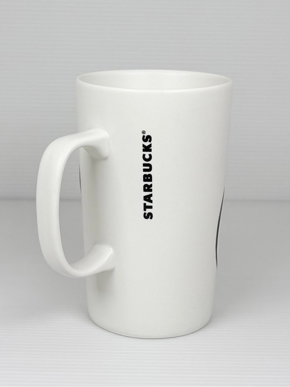 Starbucks 16 oz Bicycle Coffee Mug White Green Ceramic Cup - Picture 3 of 8